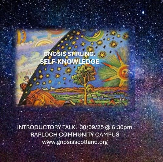 Introductory Talk Tuesday 30 September 6.30pm, Ralploch Community Campus Stirling FK8 1SD